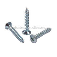 Zinc Plate aluminum Countersunk Head self tapping Screw